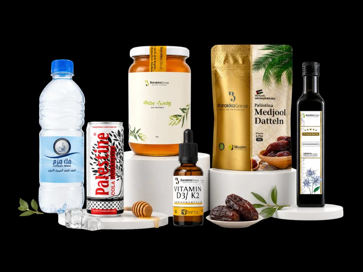 Halal-Lebensmittel, Getränke und Supplements von Salkic Goods