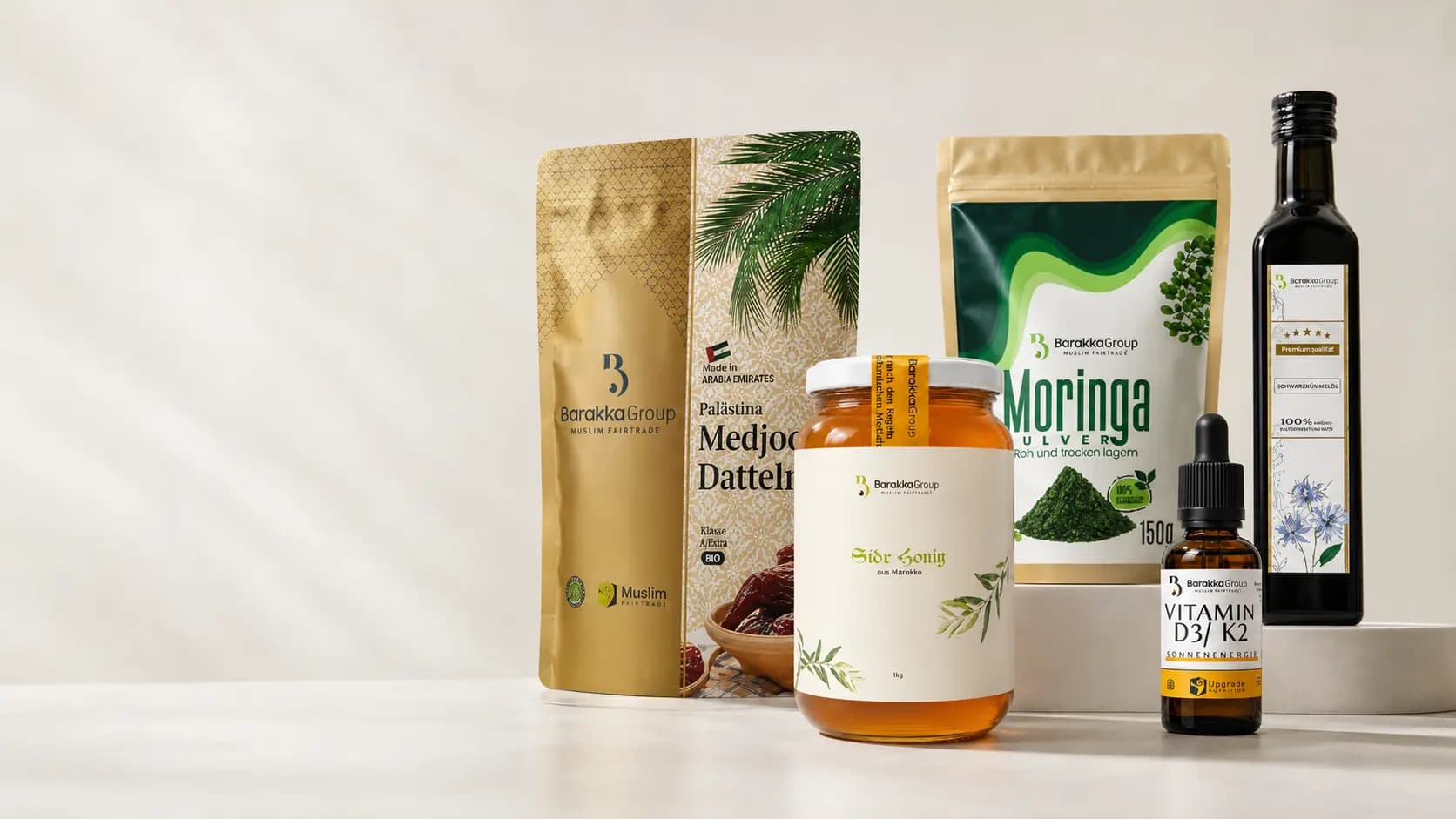 Ausgewählte Produkte aus dem Sortiment von Salkic Goods