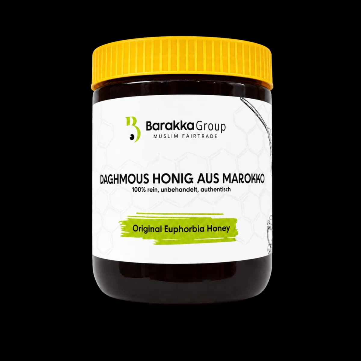 Daghmous Wildkaktus Honig aus Marokko – Naturreiner Premium Honig