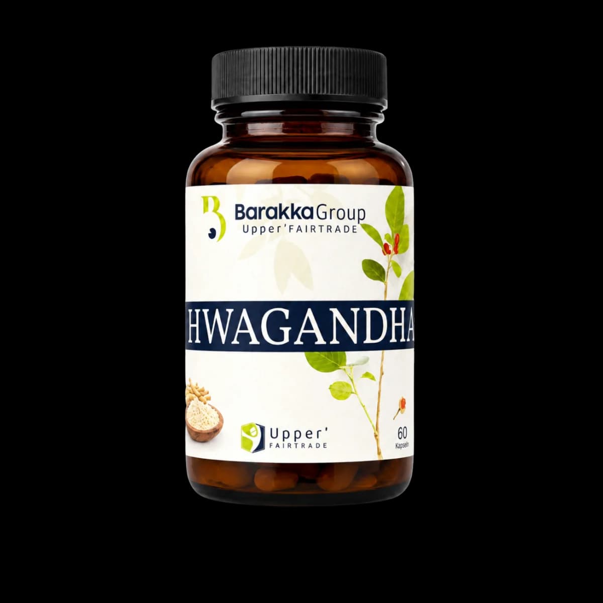 Ashwagandha Extrakt Premium – 500 mg | 60 vegane Kapseln